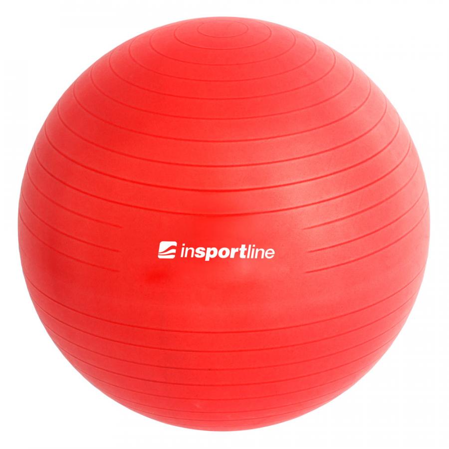 Gymnastický míč inSPORTline Top Ball 75 cm červená