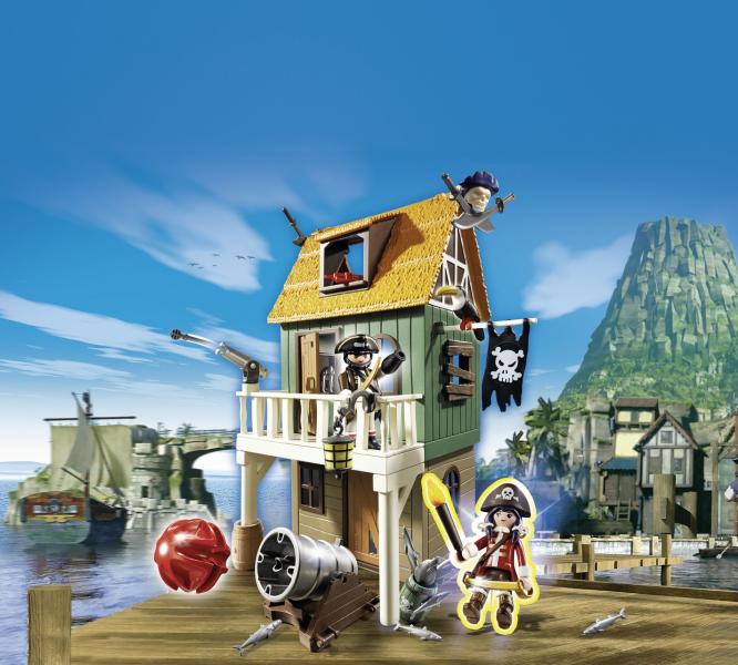 Playmobil Maskovaná pirátská pevnost s Ruby 4796 