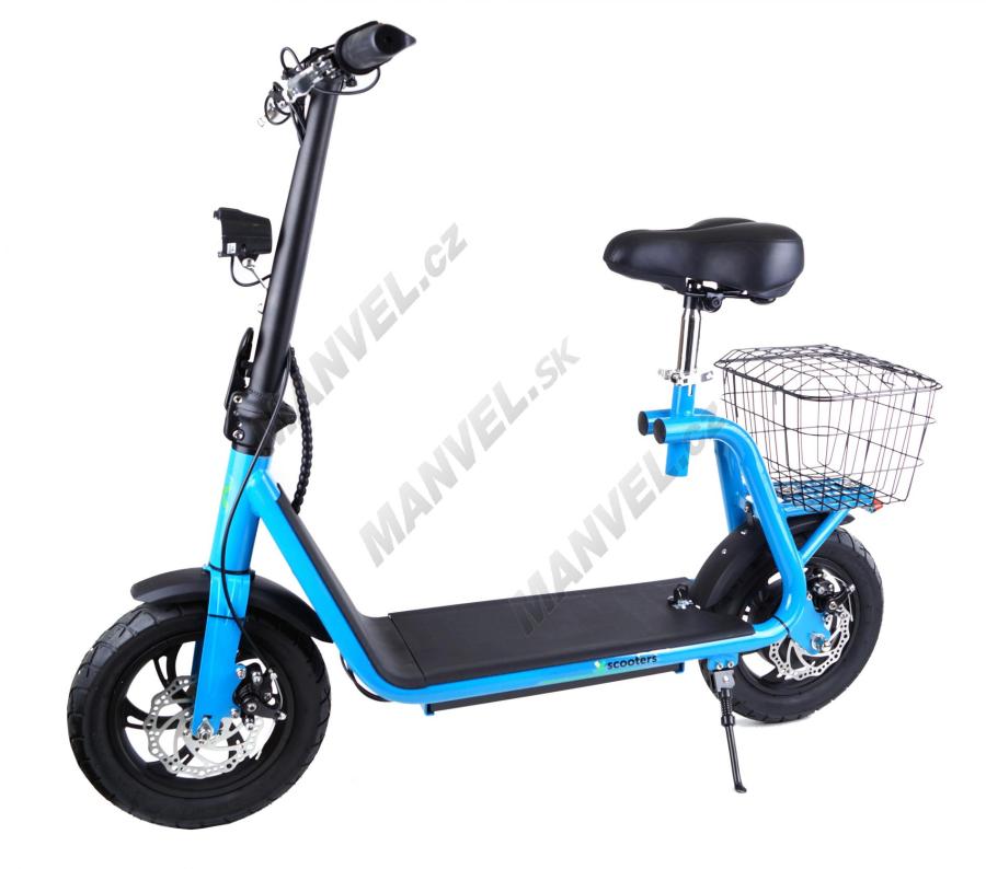 Elektrokoloběžka X-scooters XS01 36V Li 500W světle modrá - vystaveno 