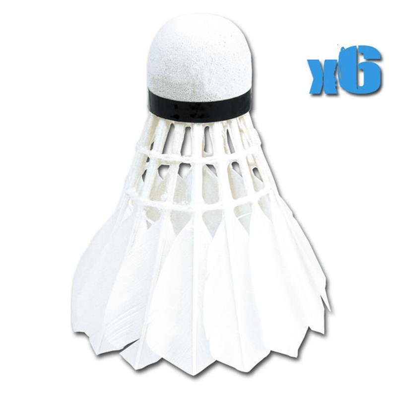 Míček na badminton Spokey Air Pro 6ks péřový 
