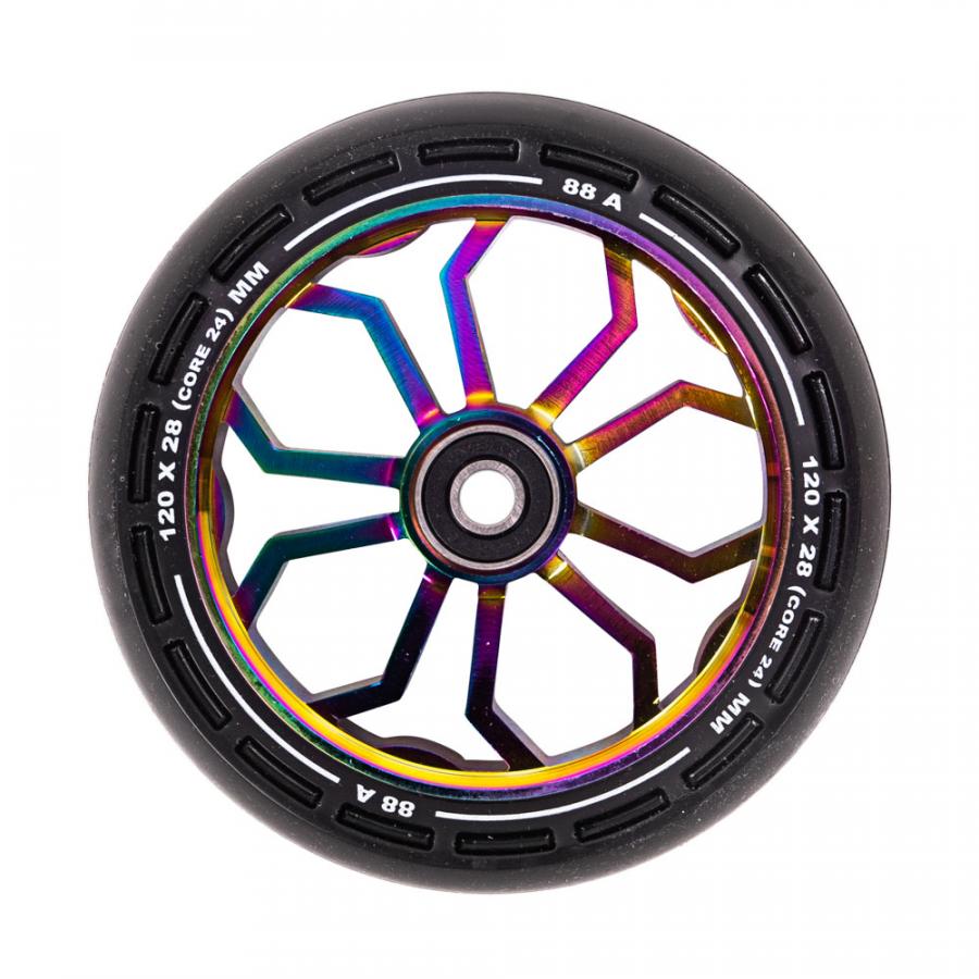 Kolečka LMT XL Wheel 120 mm s ABEC 9 ložisky 2 ks Barva neo-chrome