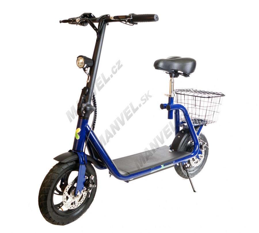 Elektrokoloběžka X-scooters XS01 36V Li modrá - vystaveno 