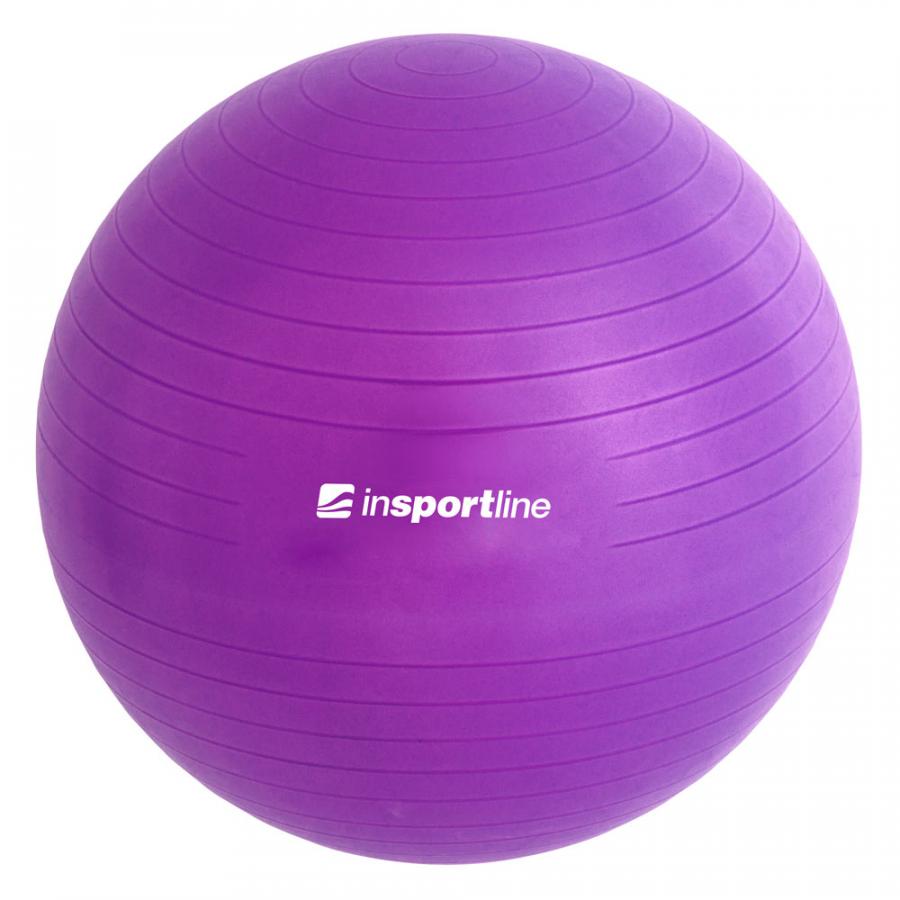 Gymnastický míč inSPORTline Top Ball 65 cm fialová