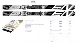 Sjezdové lyže Sporten Glider 5 19/20 + Tyrolia PRD 12