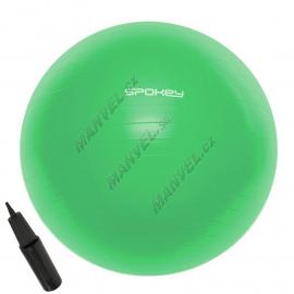 Spokey Fitball III Gymnastický míč 65 cm včetně pumpičky zelený