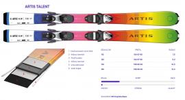 Sjezdové lyže Artis Talent + vázání SLR 4,5