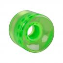 Průhledné kolečko na penny board 60x45 mm zelená