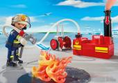 Playmobil Zásah hasičů s vodní pumpou 5397 