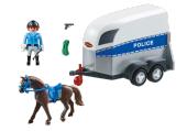 Playmobil Policejní přívěs pro koně 6922 