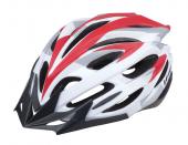 Cyklistická přilba PRO-T Zamora M 55-58 červeno-bílá matná