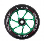 Kolečko Slamm Astro 110x24mm Abec 9 chrome zelená