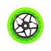 Kolečka LMT L Wheel 115 mm s ABEC 9 ložisky 2 ks Barva černo-zelená