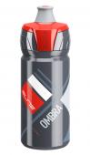 Láhev ELITE Ombra 0,55 l šedá, červené logo 