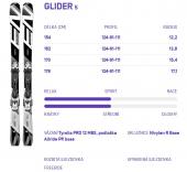 Sjezdové lyže Sporten Glider 5 19/20 + Tyrolia PRD 12 