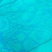 Rychleschnoucí plážový ručník Spokey Mandala tyrkysový, 80x160cm 