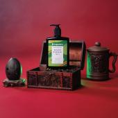 Masážní minerální olej inSPORTline zelený čaj 500 ml 