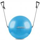 Gymnastický míč areobic s úchyty 55cm inSPORTline modrý